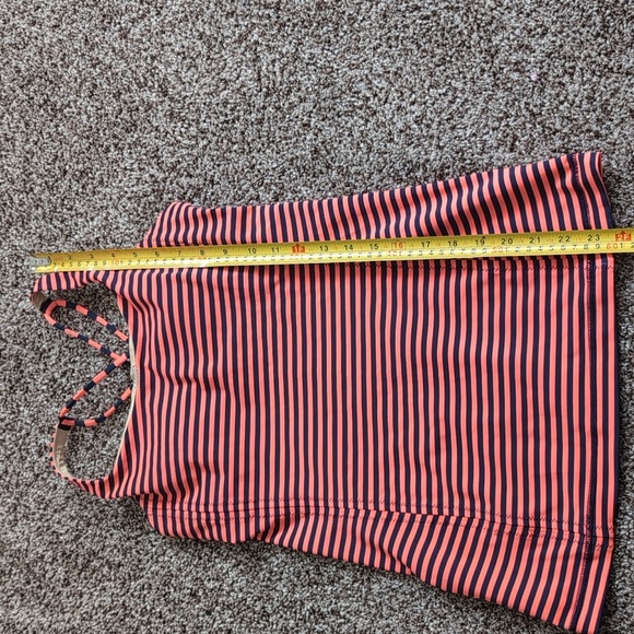 Lululemon Free To Be Tank Top Classic Stripe Size 6 - Picture 7 of 10